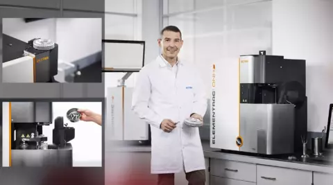 Automated ONH analysis in inorganic samples with the ONH-p autoloader