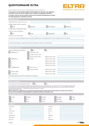 Form Eltra Application Lab