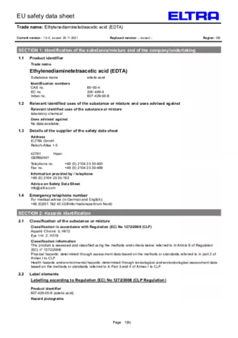 EDTA (90710-3010)